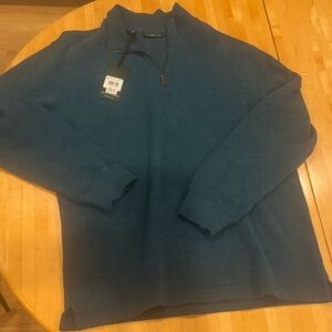 Rodd and Gunn large Alton Ave teal men's sweater from Nordstrom.